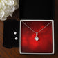 A Mother's Warm Embrace Necklace and Earring Set